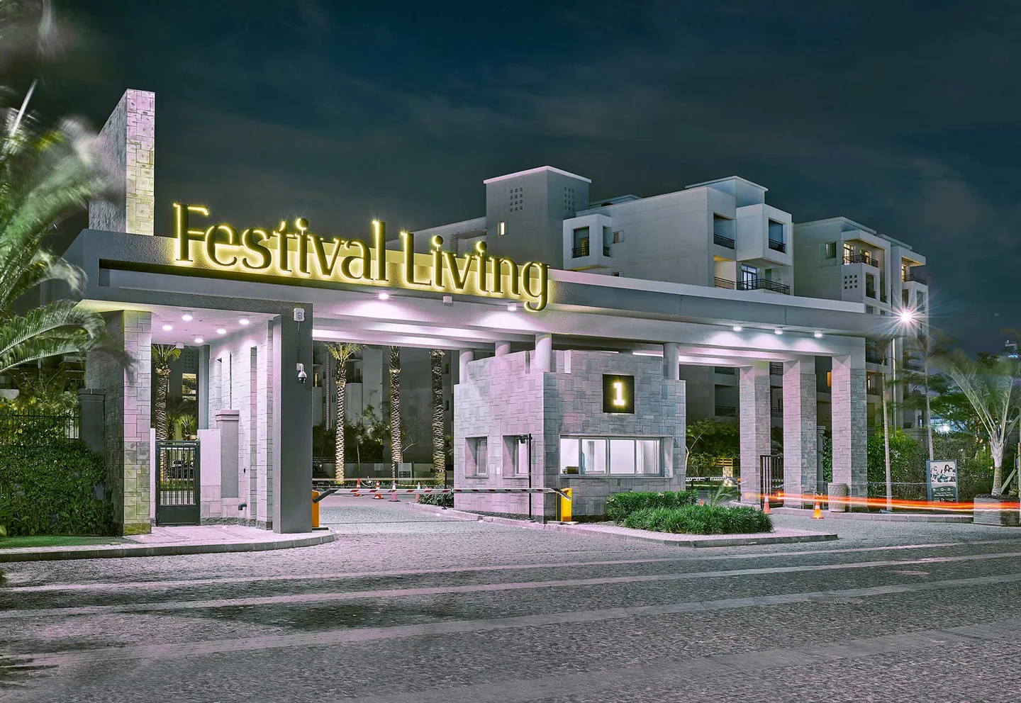 صورة عامة لمشروع Cairo Festival City